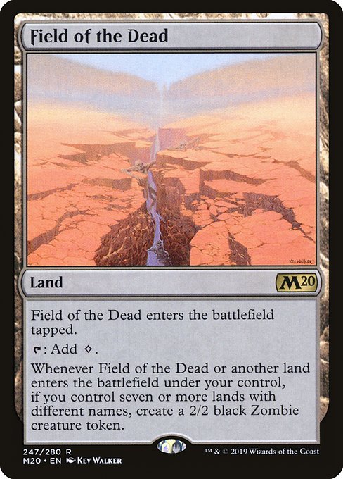 Field of the Dead, art by Kev Walker