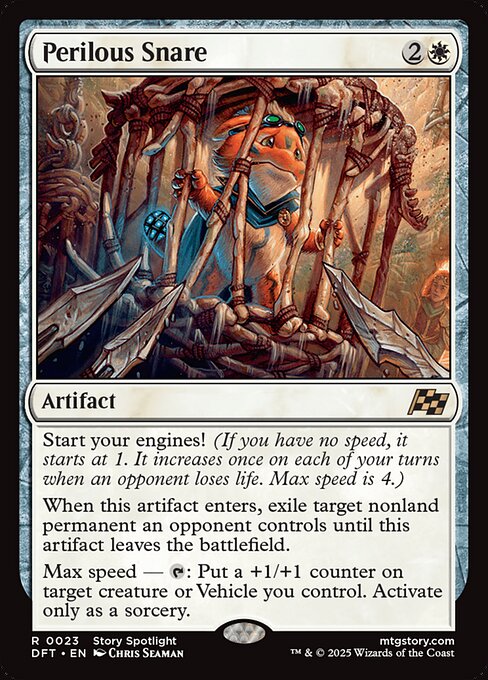 Perilous Snare, art by Chris Seaman