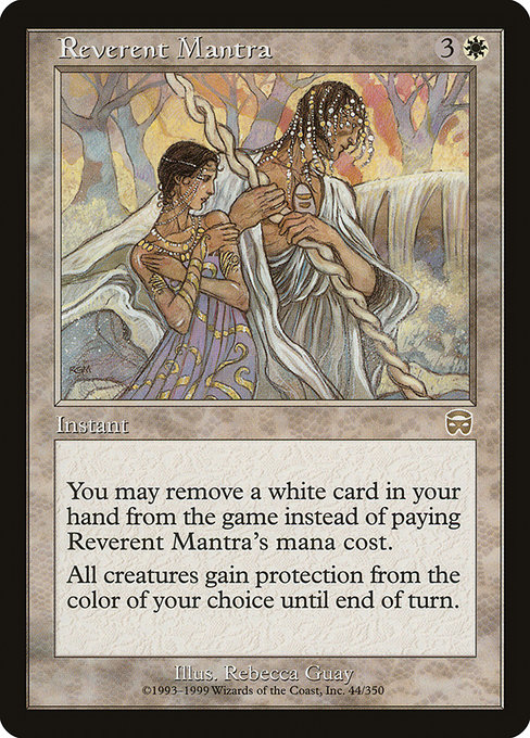 Reverent Mantra, art by Rebecca Guay
