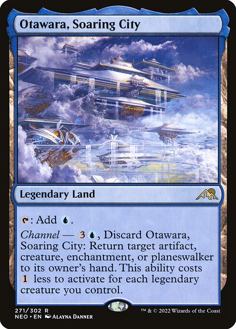 Otawara, Soaring City, art by Alayna Danner