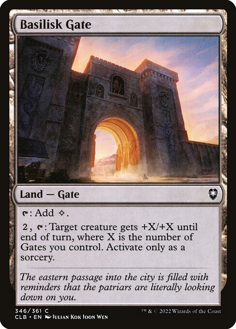 Basilisk Gate, art by Julian Kok Joon Wen