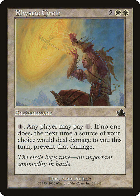 Rhystic Circle, art by Alan Pollack