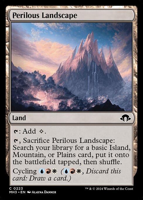 Perilous Landscape, art by Alayna Danner