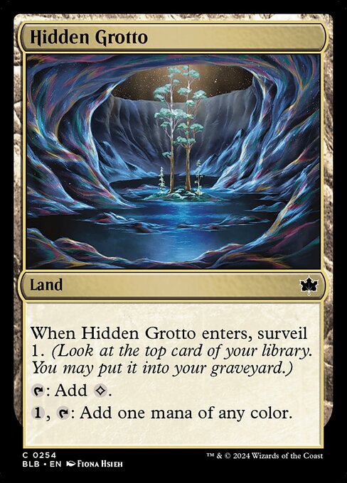 Hidden Grotto, art by Fiona Hsieh