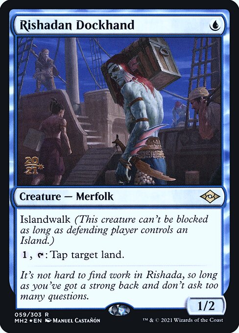 Rishadan Dockhand, art by Manuel Castañón