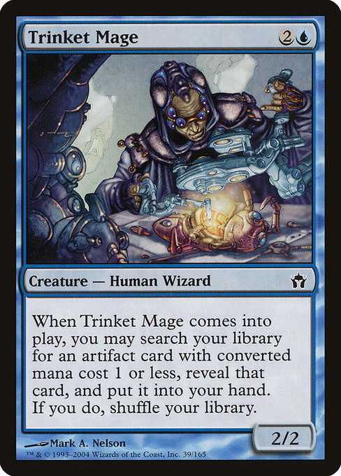 Trinket Mage, art by Mark A. Nelson