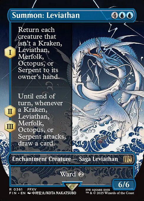 Summon: Leviathan, art by Kota Nakatsubo