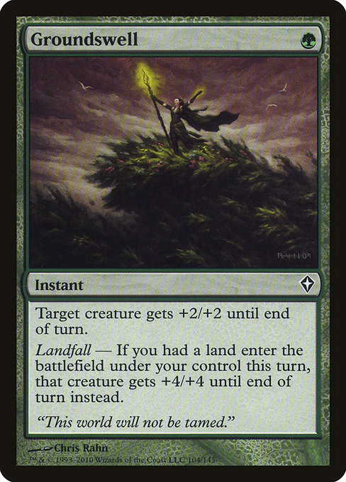 Groundswell, art by Chris Rahn