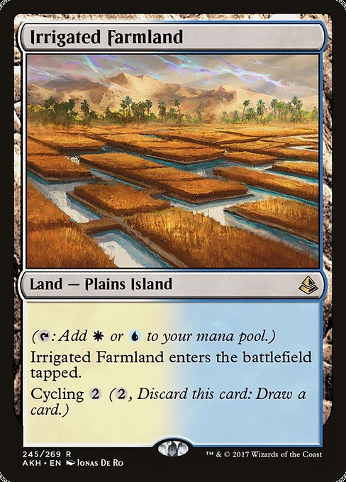 Irrigated Farmland, art by Jonas De Ro
