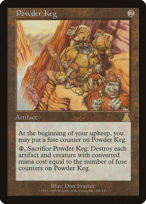 Powder Keg, art by Dan Frazier