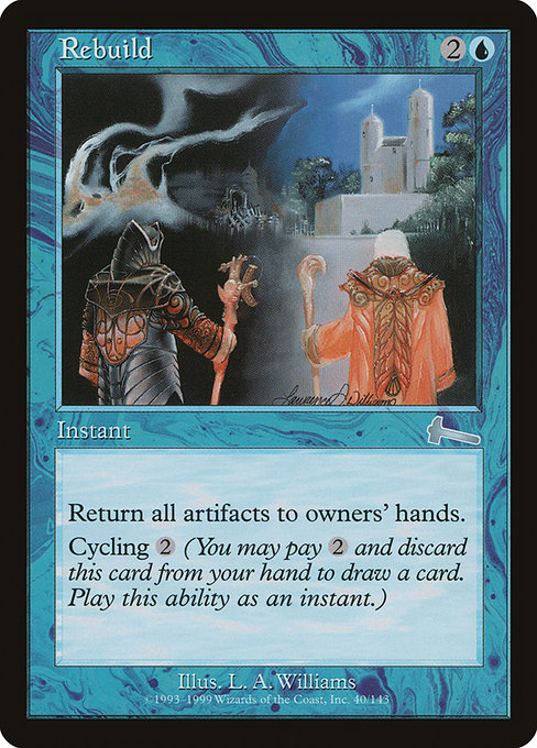 Rebuild, art by Allen Williams