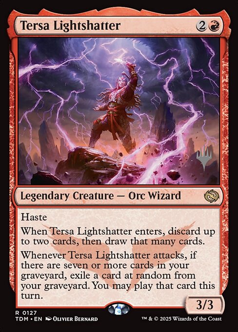 Tersa Lightshatter, art by Olivier Bernard