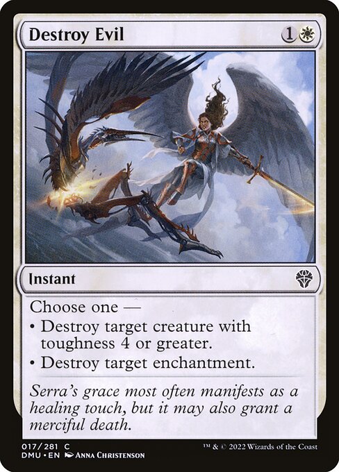 Destroy Evil, art by Anna Christenson