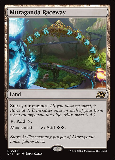 Muraganda Raceway, art by Brian Valeza