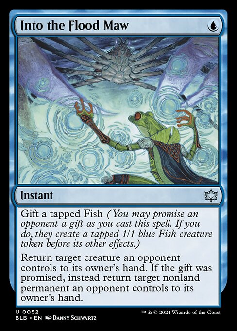 Into the Flood Maw, art by Danny Schwartz