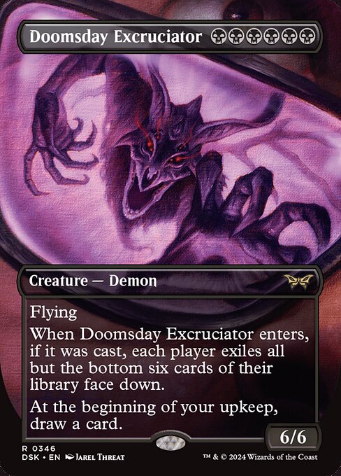 Doomsday Excruciator, art by Jarel Threat