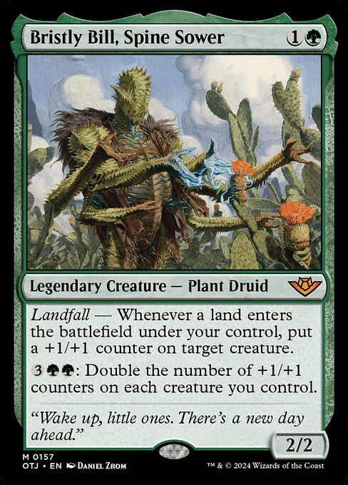 Bristly Bill, Spine Sower, art by Daniel Zrom