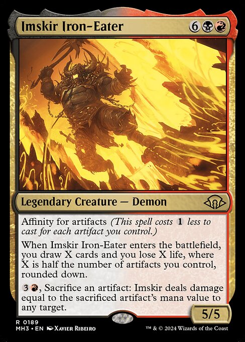 Imskir Iron-Eater, art by Xavier Ribeiro