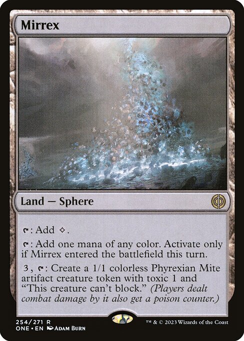 Mirrex, art by Adam Burn