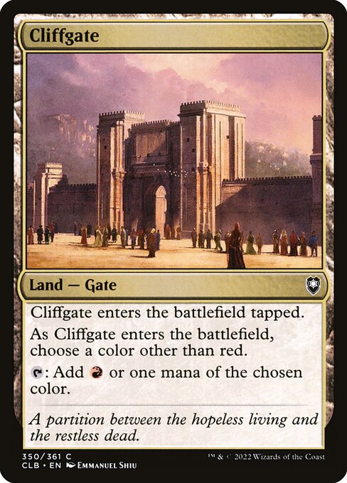 Cliffgate, art by Emmanuel Shiu