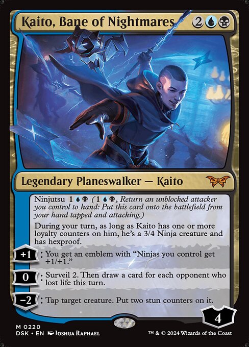 Kaito, Bane of Nightmares, art by Joshua Raphael