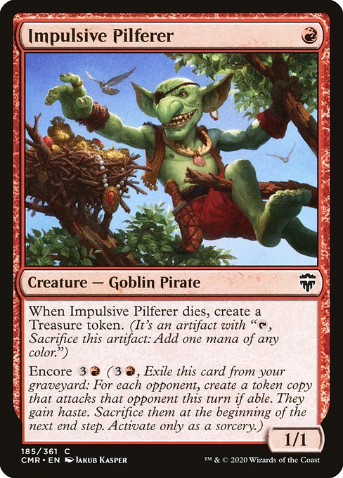 Impulsive Pilferer, art by Jakub Kasper