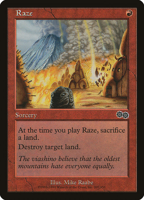 Raze, art by Mike Raabe