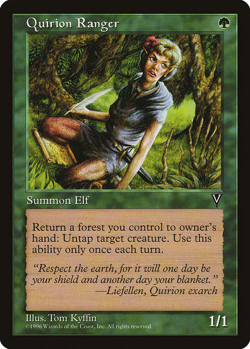 Quirion Ranger, art by Tom Kyffin
