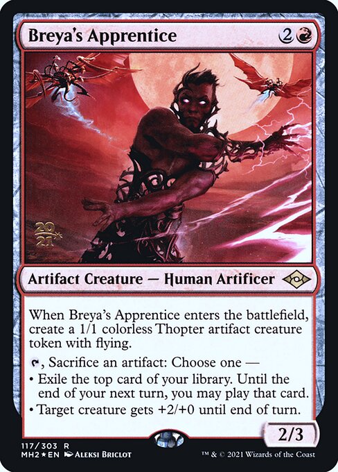 Breya's Apprentice, art by Aleksi Briclot