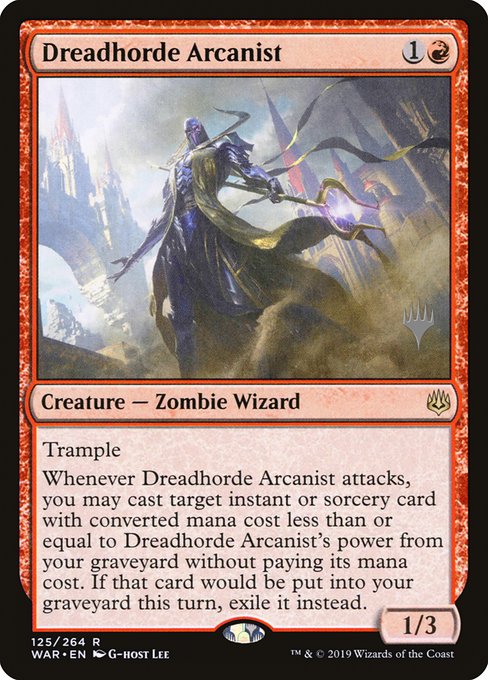 Dreadhorde Arcanist, art by G-host Lee
