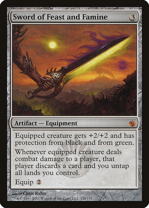 Sword of Feast and Famine, art by Chris Rahn