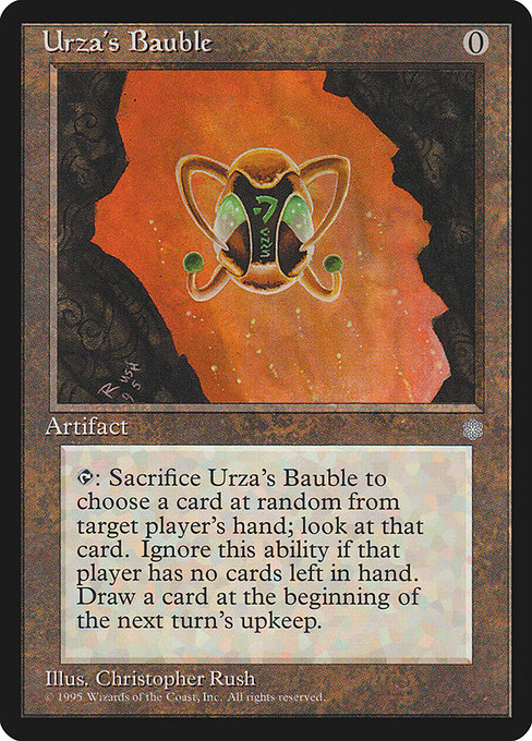 Urza's Bauble, art by Christopher Rush