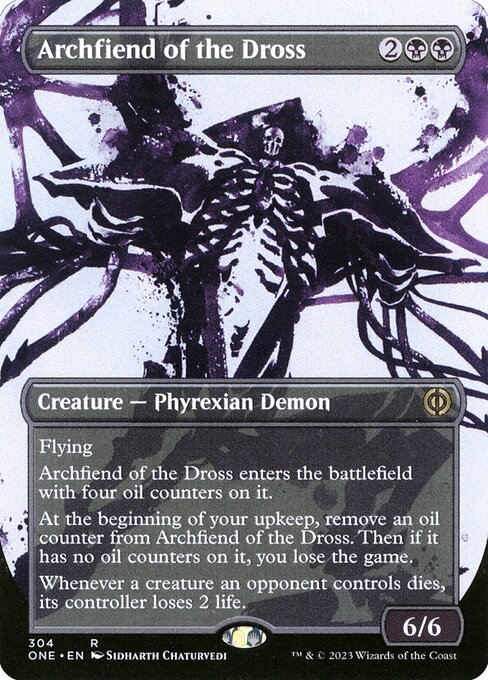 Archfiend of the Dross, art by Sidharth Chaturvedi