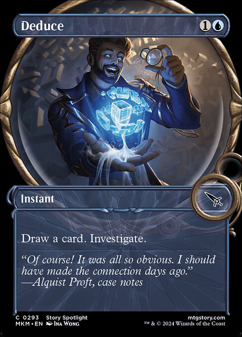 Deduce, art by Ina Wong