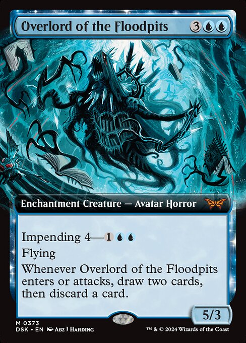 Overlord of the Floodpits, art by Abz J Harding