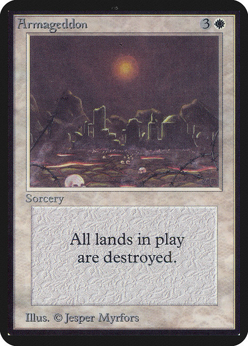 Armageddon, art by Jesper Myrfors
