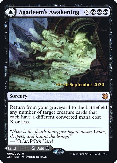 Agadeem's Awakening // Agadeem, the Undercrypt, art by Dmitry Burmak