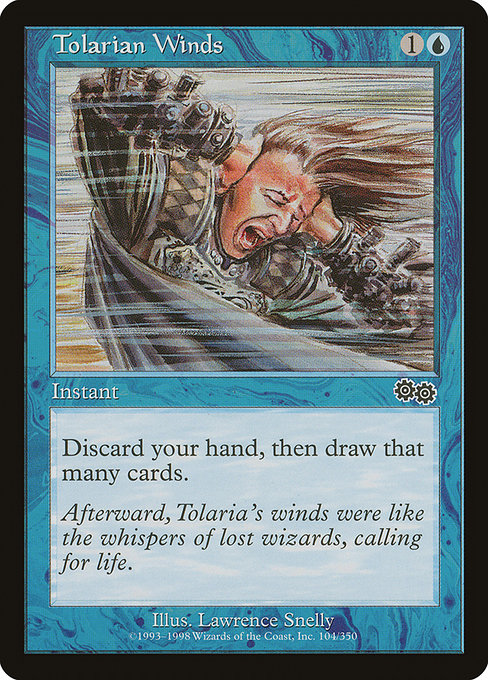 Tolarian Winds, art by Lawrence Snelly