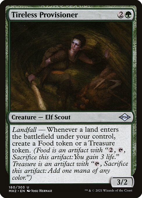 Tireless Provisioner, art by Josu Hernaiz