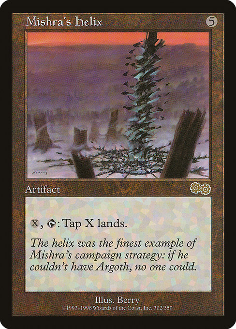 Mishra's Helix, art by Berry