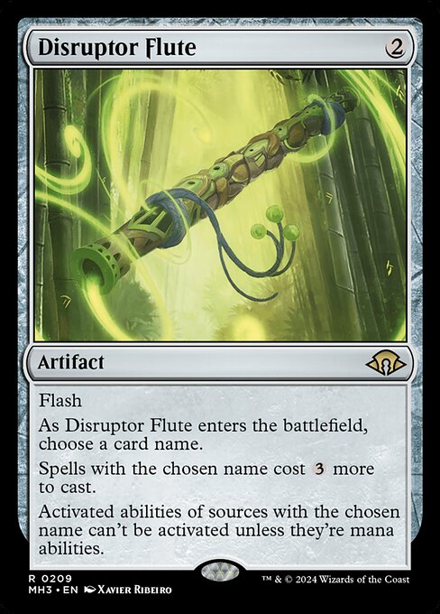 Disruptor Flute, art by Xavier Ribeiro