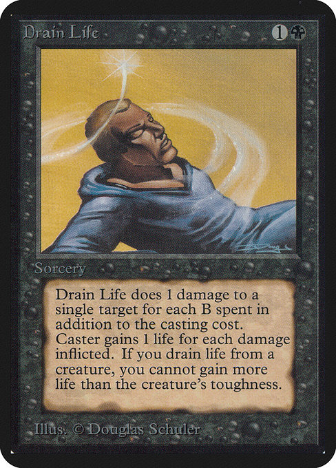 Drain Life, art by Douglas Shuler