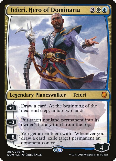 Teferi, Hero of Dominaria, art by Chris Rallis