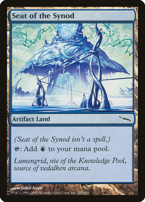 Seat of the Synod, art by John Avon