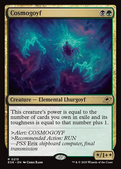 Cosmogoyf, art by Chris Rahn