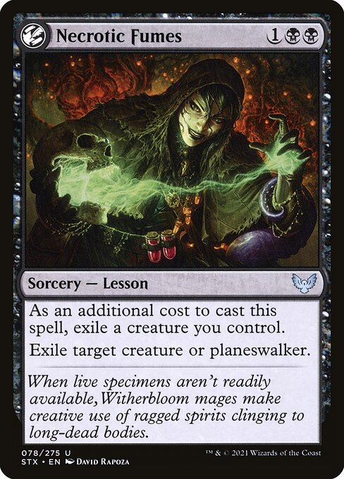Necrotic Fumes, art by David Rapoza