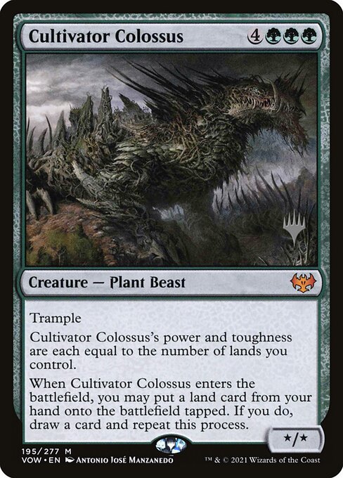 Cultivator Colossus, art by Antonio José Manzanedo