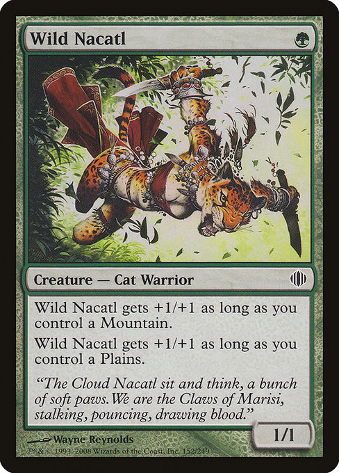 Wild Nacatl, art by Wayne Reynolds