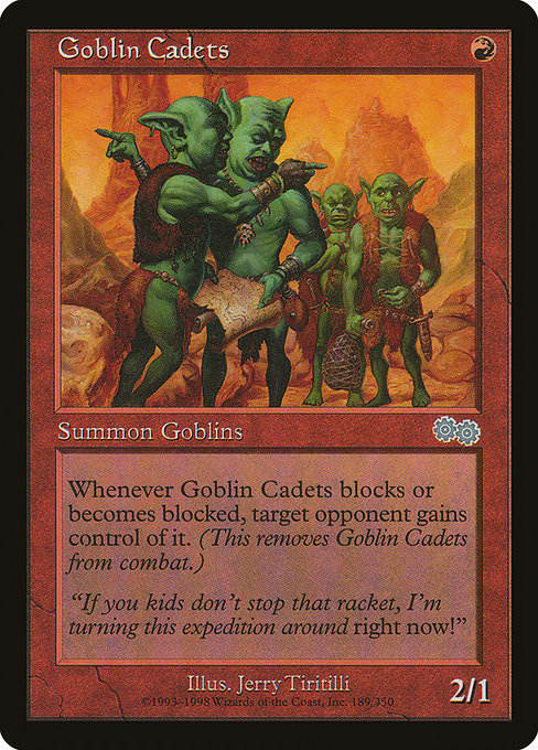 Goblin Cadets, art by Jerry Tiritilli