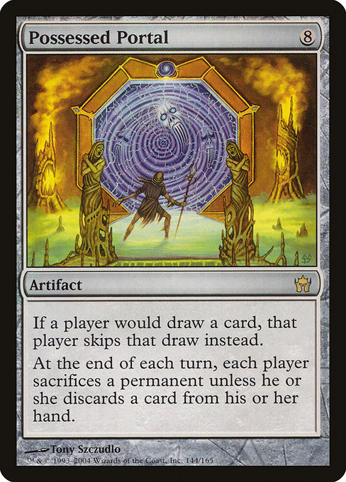Possessed Portal, art by Tony Szczudlo